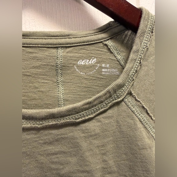 Aerie Oversized Boyfriend Long Sleeve Tee - Picture 3 of 4